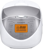Cuckoo Micom Rice Cooker with 8 Menu Options, 6-Cup (Uncooked)