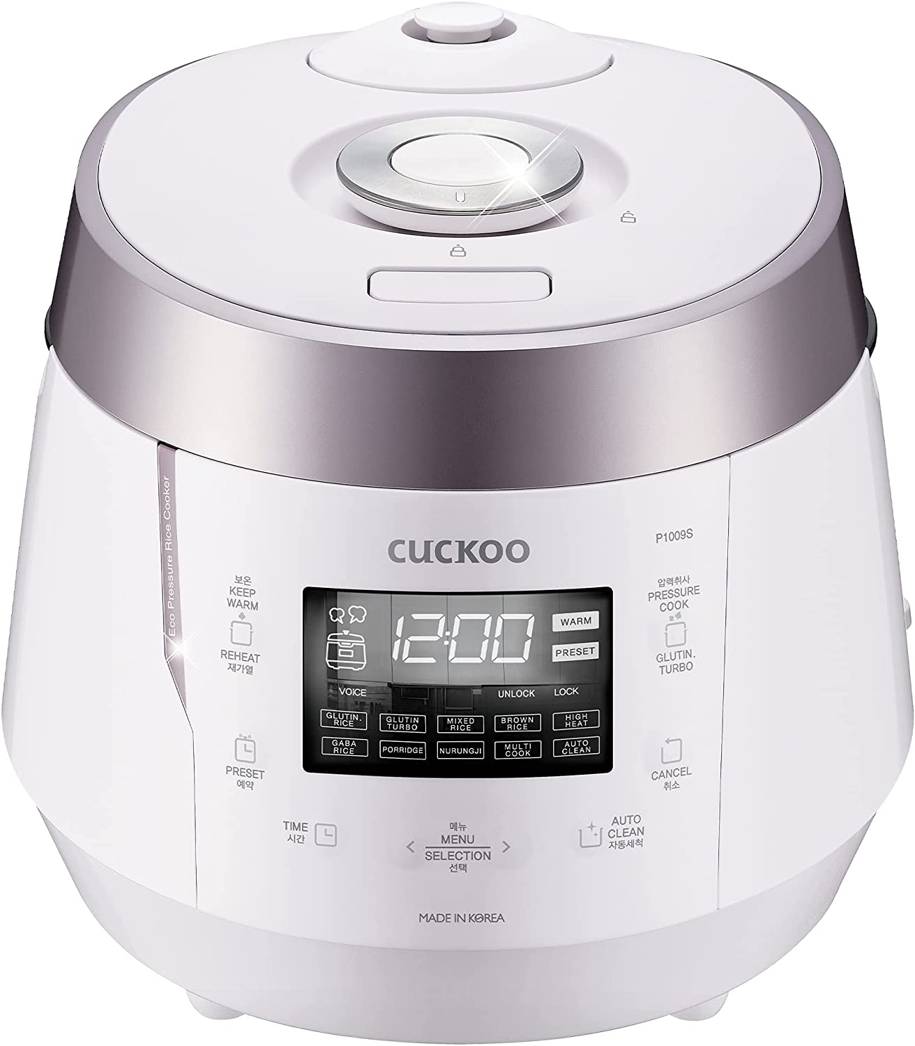 Cuckoo Rice Cooker and Warmer, 10-Cup (Uncooked)